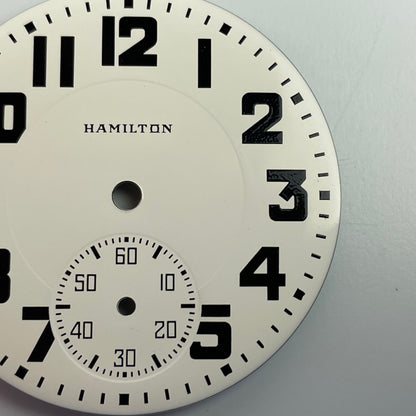 Lot 66- Hamilton 16 Size 992 “RAILROAD” Pocket Watch Dial