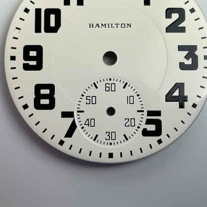 Lot 66- Hamilton 16 Size 992 “RAILROAD” Pocket Watch Dial