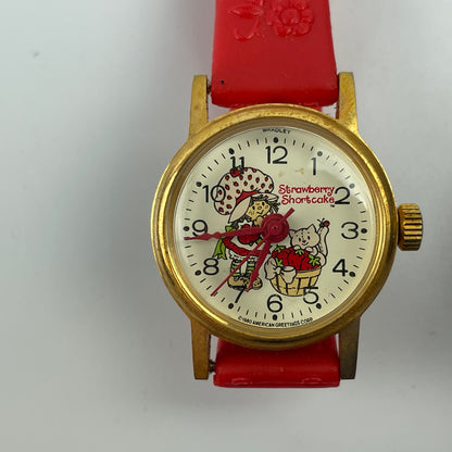 Lot 74- Strawberry Shortcake Character Wristwatches
