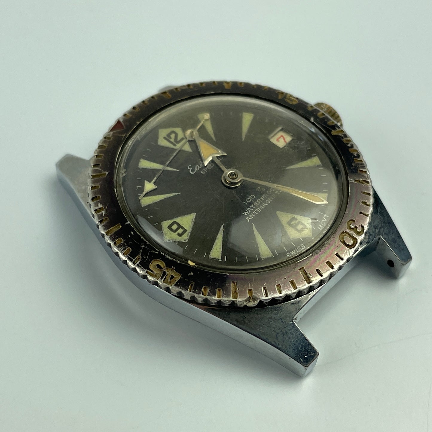 Lot 77- Swiss “EASTMAN SPECIAL" Skin Diver’s Wristwatch