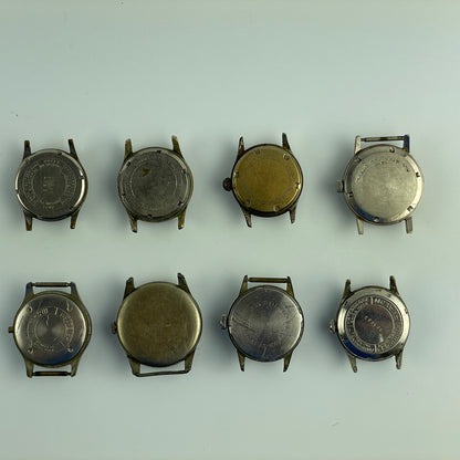 Lot 78- Swiss Men's Vintage Watches