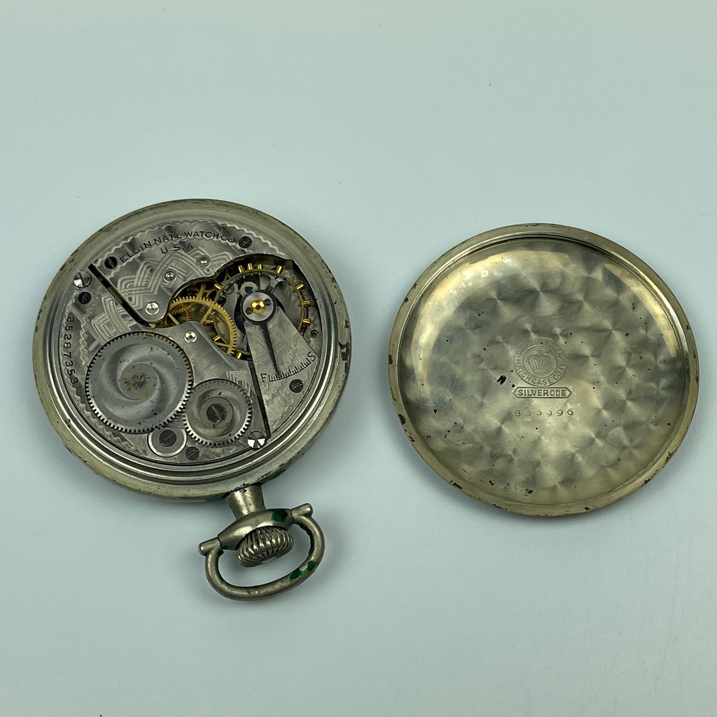 Lot 3- Elgin 16 Size Pocket Watches