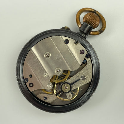 Lot 25- Three Swiss Non-Running Lapel & Pocket Watches