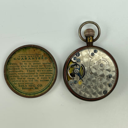 Lot 25- Three Swiss Non-Running Lapel & Pocket Watches