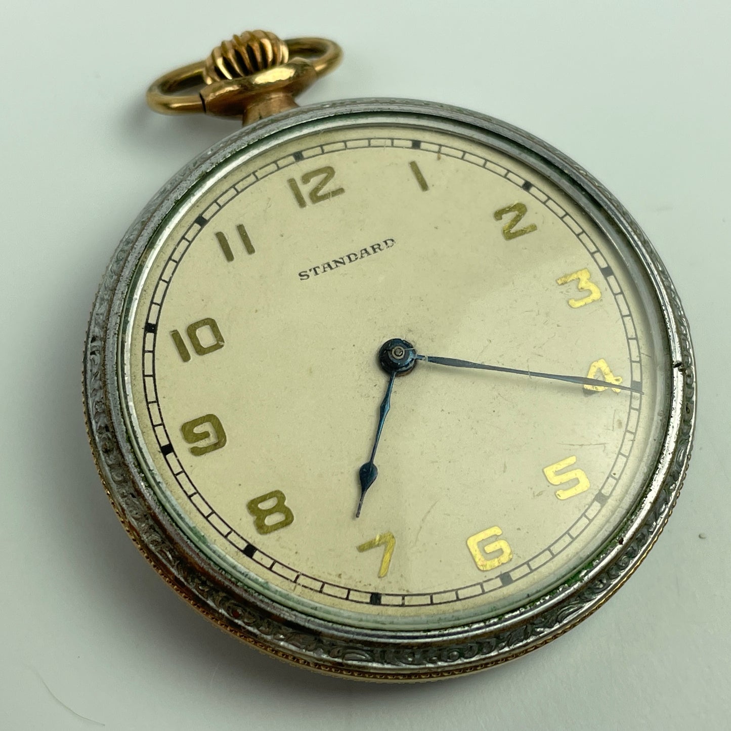 Lot 34- Trenton & Standard 12 & 16 Size Pocket Watches