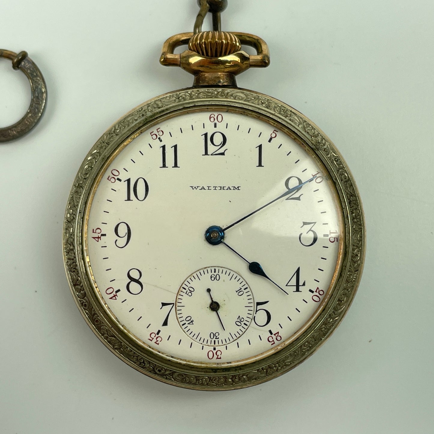 Lot 45- Waltham 16 Size 15 Jewel Pocket Watch