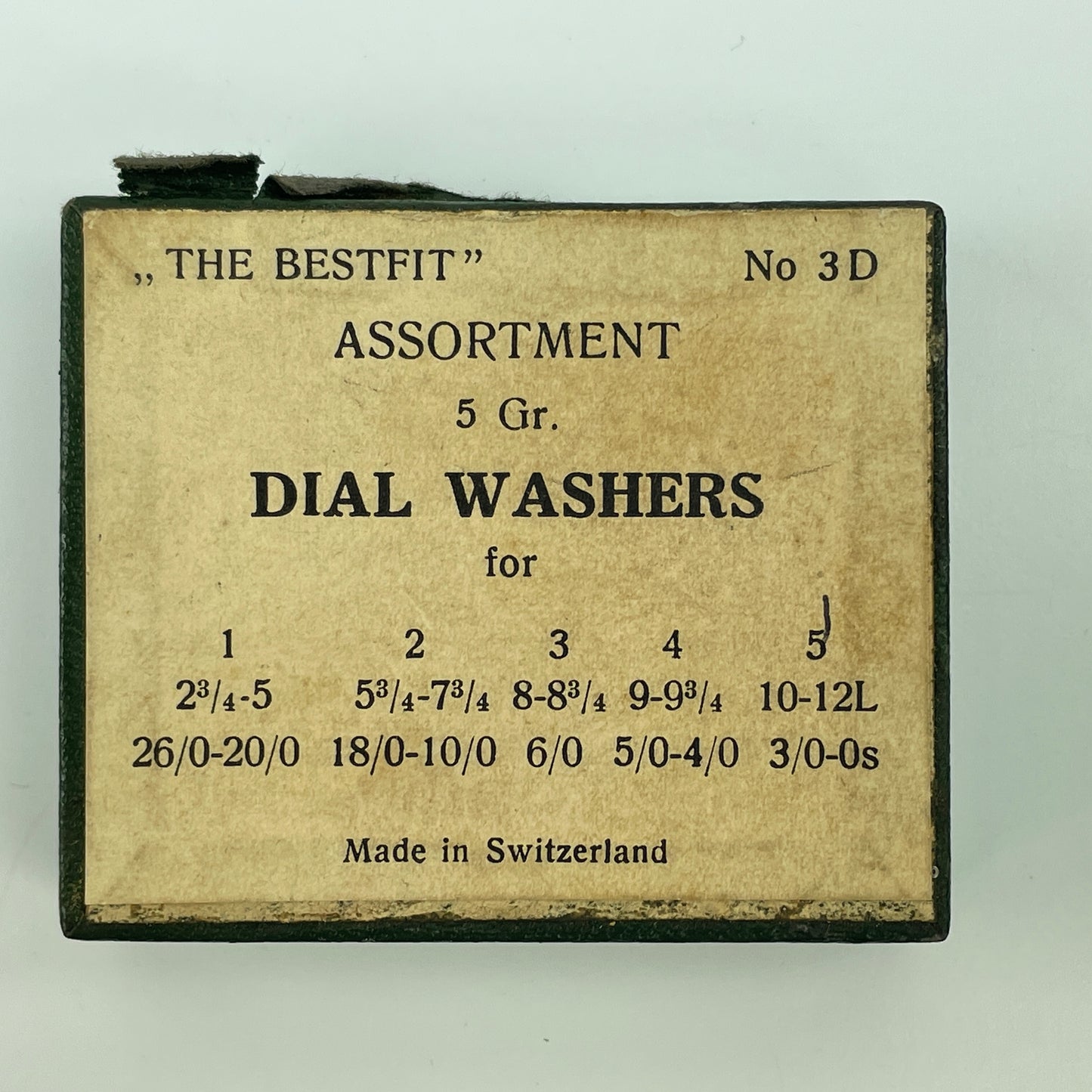 Lot 47- Bestfit Master Timing & Dial Washers