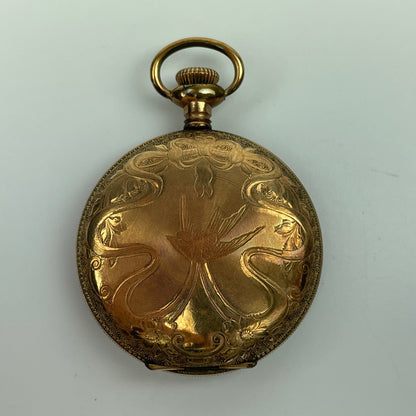 Lot 72- Elgin YGF 6 Size Hunting Pocket Watch