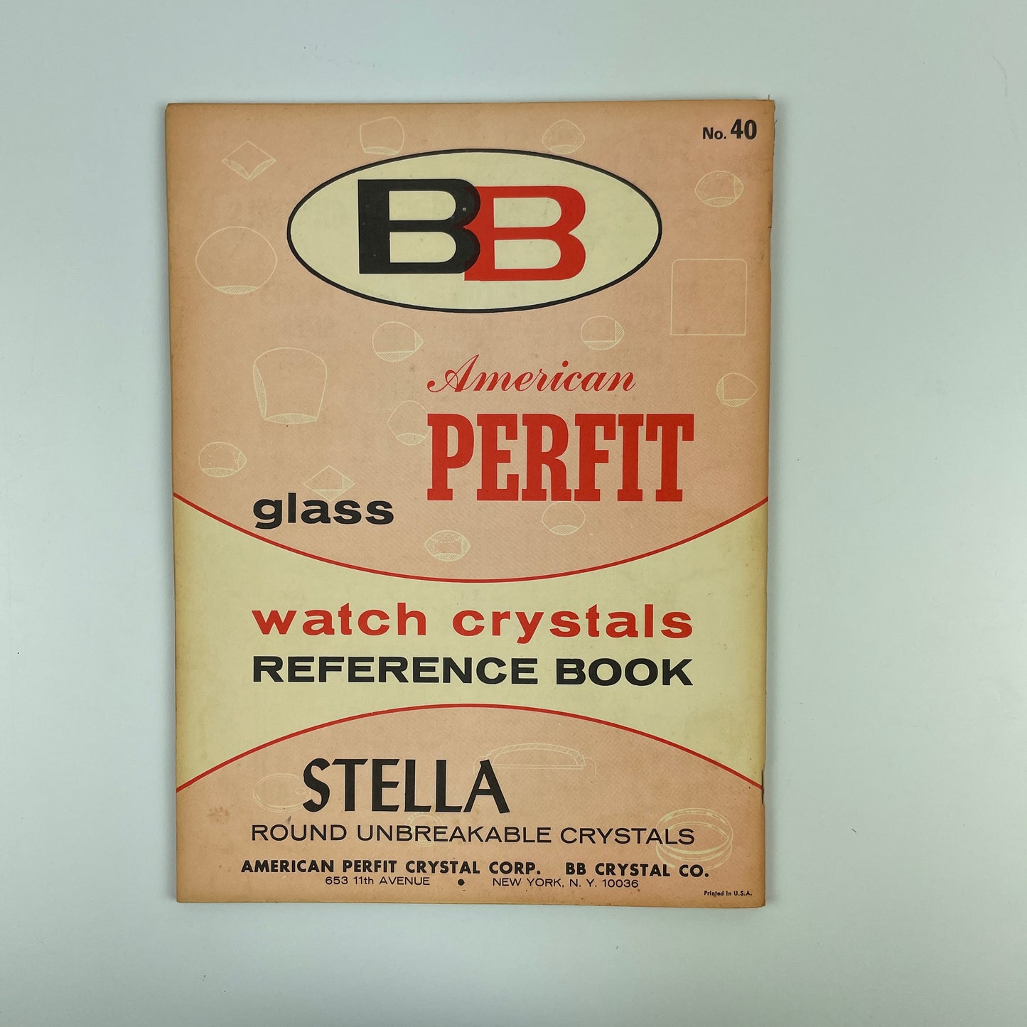 Lot 95- G-S & BB Wristwatch Crystal Catalogs