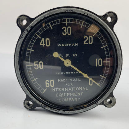 Lot 100- Waltham RPM Gauge Assembly