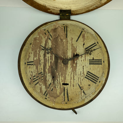Lot 118- Brewster & Ingraham 8-Day Spring Driven Gallery Clock