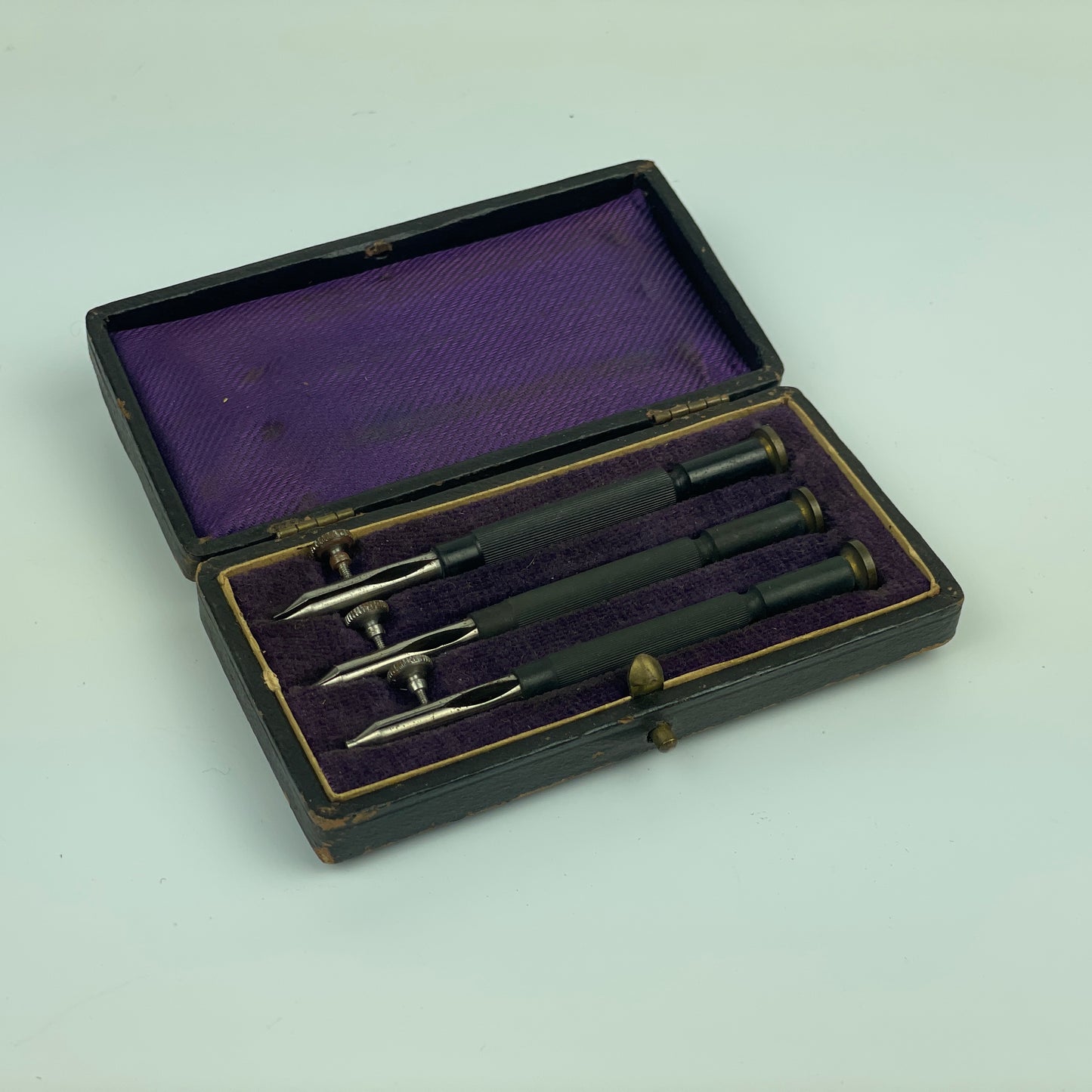 Lot 111- Three Swiss Jeweling Tools, Boxed