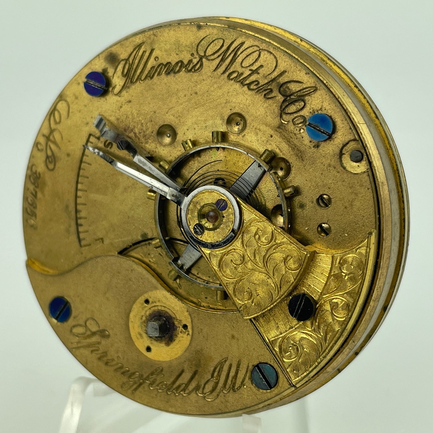 Lot 3- Illinois | 18S | 1 | 7J | Pocket Watch Movement