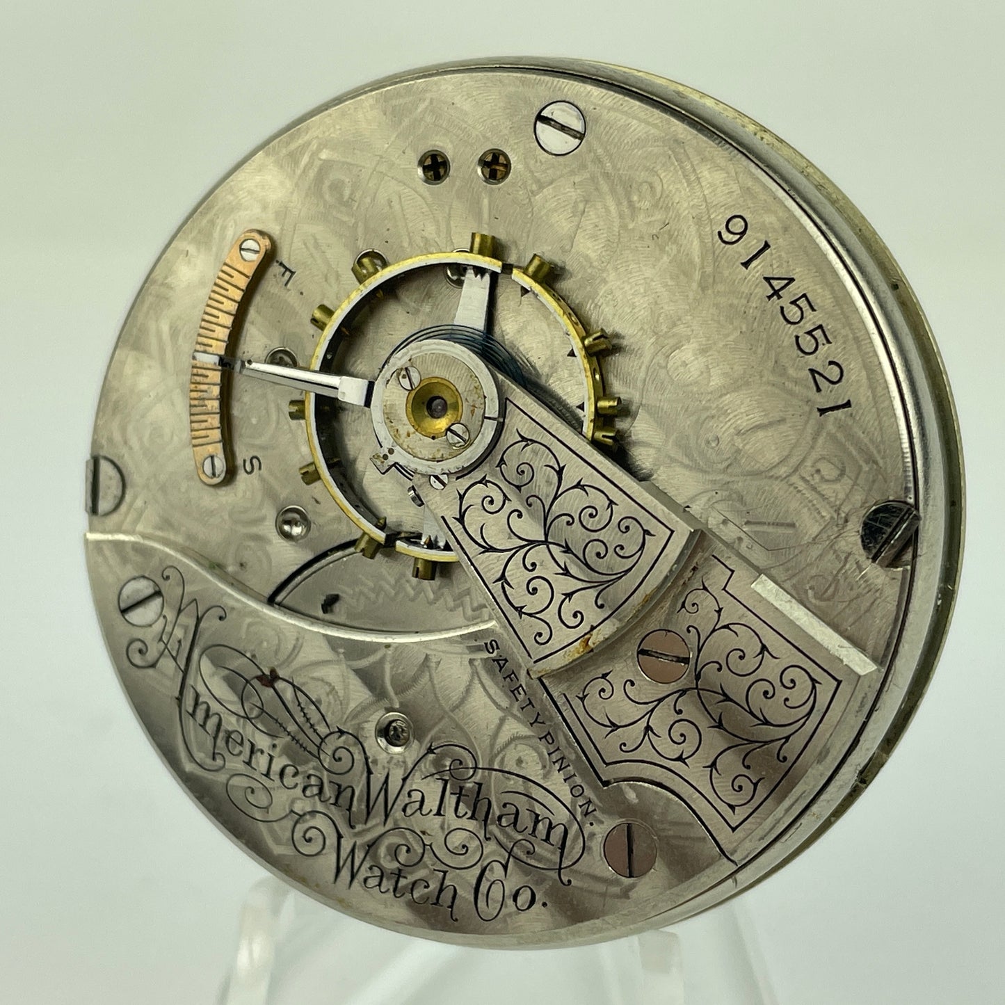 Lot 4- Waltham | 18S | 1883 | 7J | Pocket Watch Movement