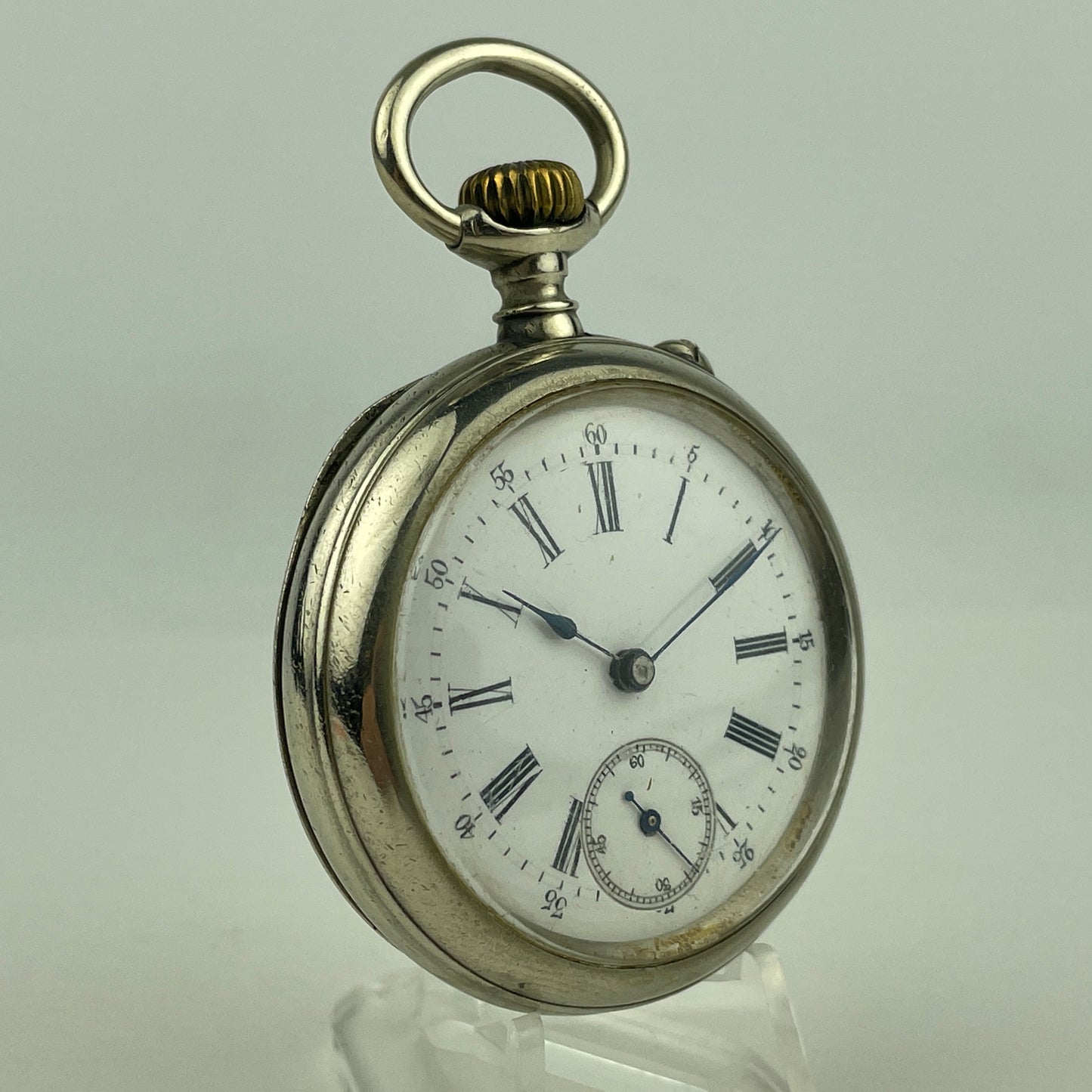 Lot 117- Swiss | 47 MM | Open Face Pocket Watch