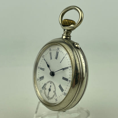 Lot 117- Swiss | 47 MM | Open Face Pocket Watch