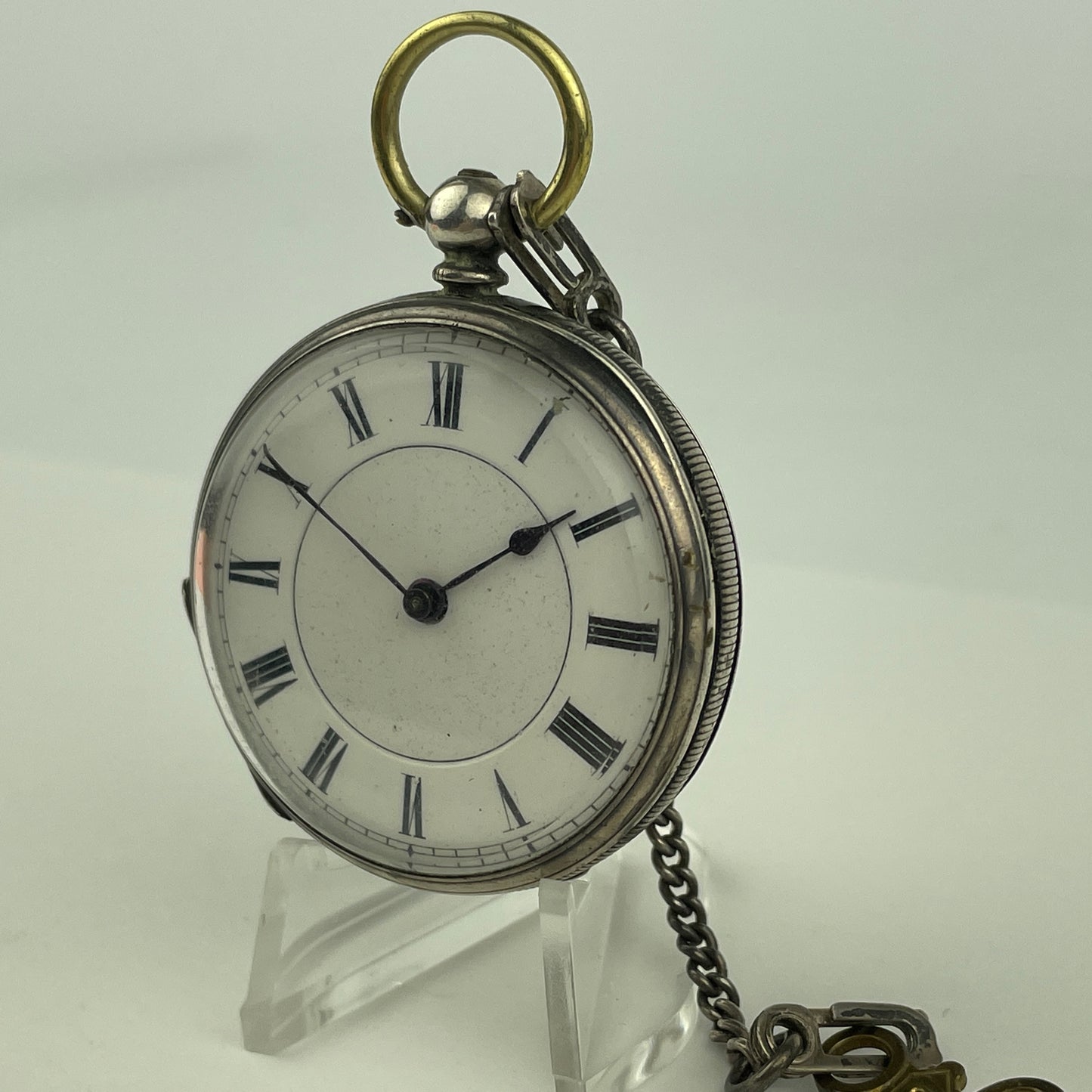 Lot 114- Swiss | 41 MM | Key Wind Pocket Watch