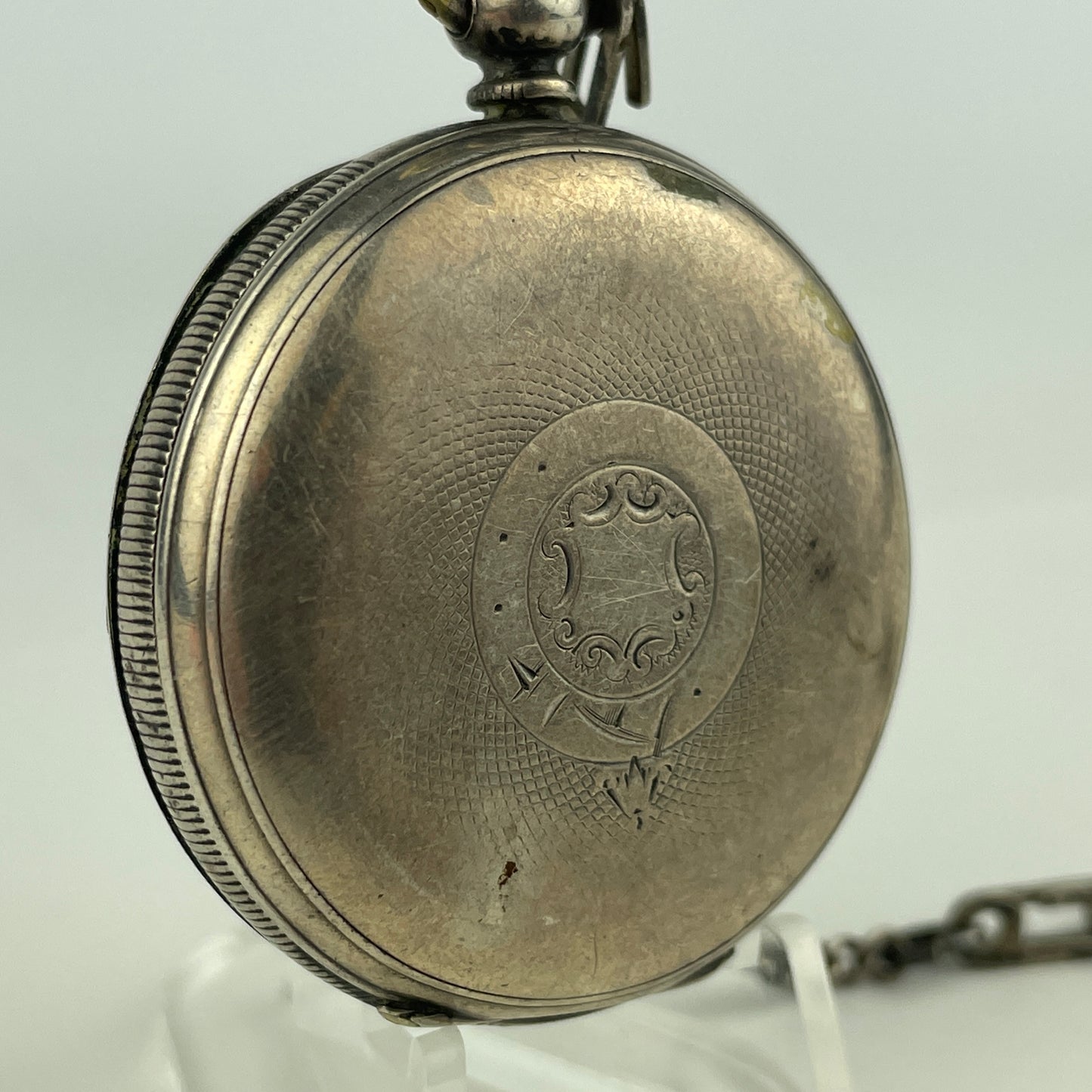 Lot 114- Swiss | 41 MM | Key Wind Pocket Watch