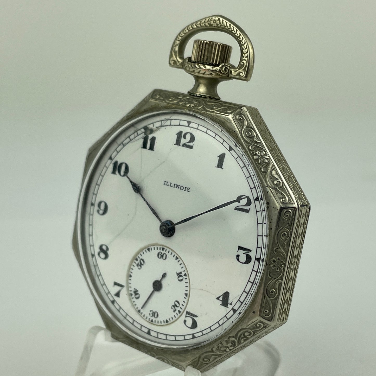 Lot 8- Illinois | 12S | 404 | 17J | Pocket Watch