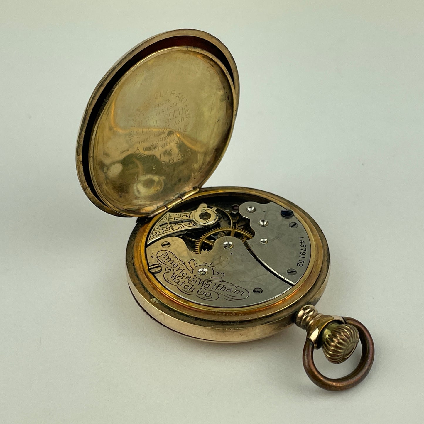 Lot 10- Waltham | 0s | 7J | Gold-Filled Pocket Watch