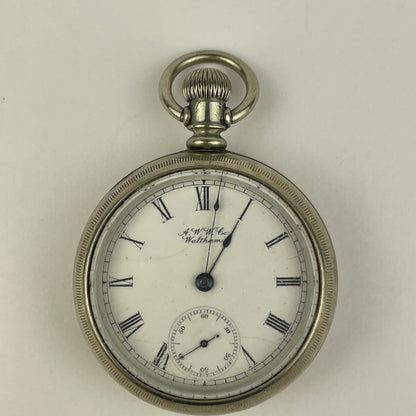 Lot 12- Waltham | 18S | 1883 | 15J | Pocket Watch