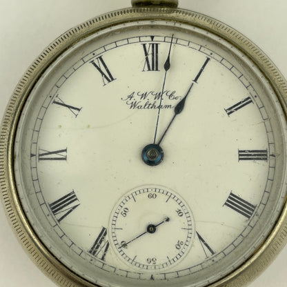 Lot 12- Waltham | 18S | 1883 | 15J | Pocket Watch