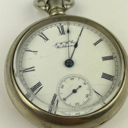 Lot 12- Waltham | 18S | 1883 | 15J | Pocket Watch