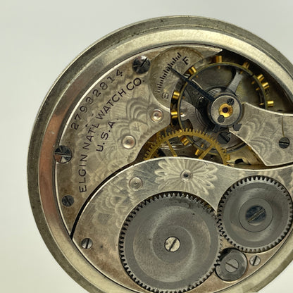 Lot 13- Elgin | 12S | 3 | 7J | Pocket Watch