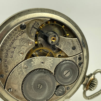 Lot 13- Elgin | 12S | 3 | 7J | Pocket Watch