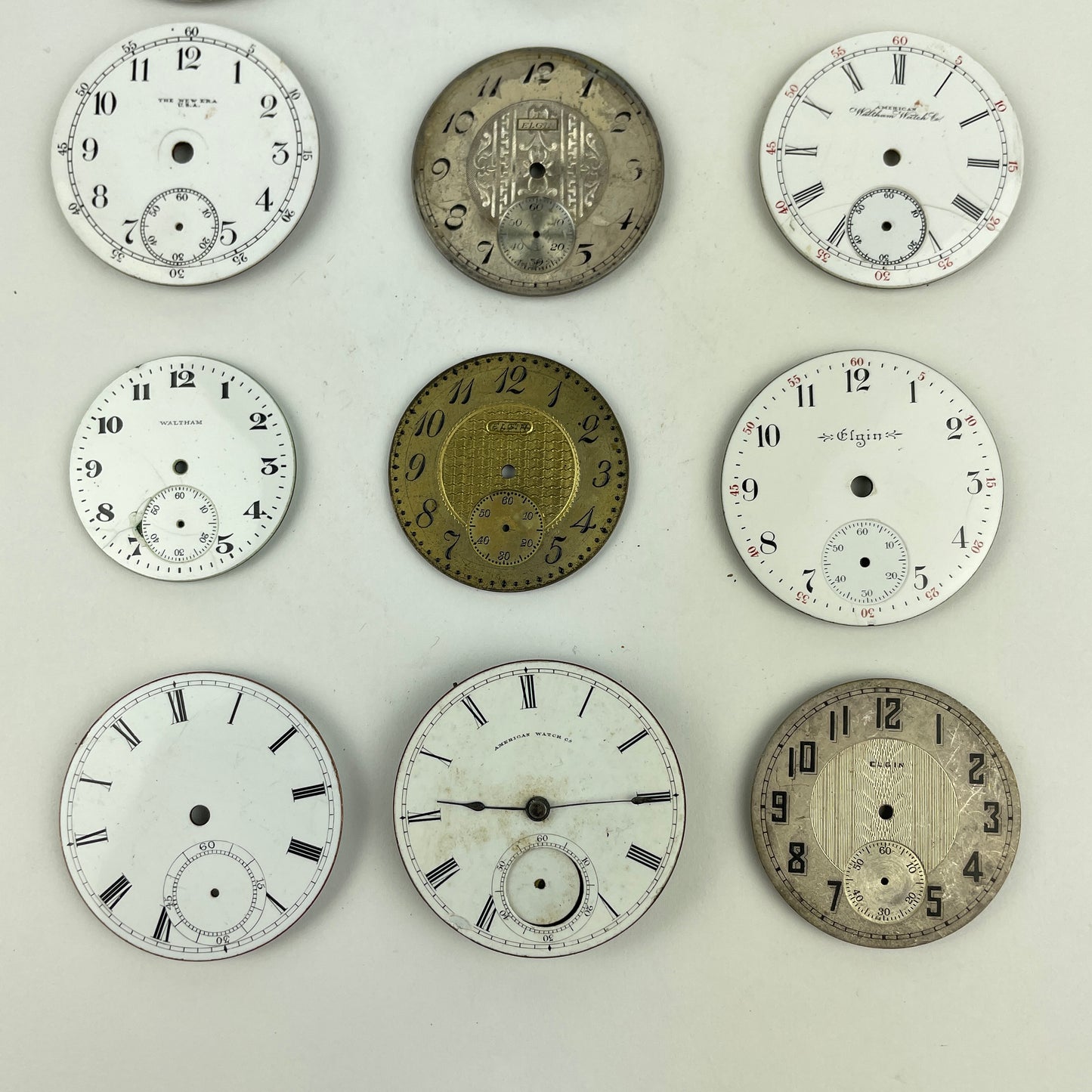 Lot 33- American Pocket Watch Dials (17)