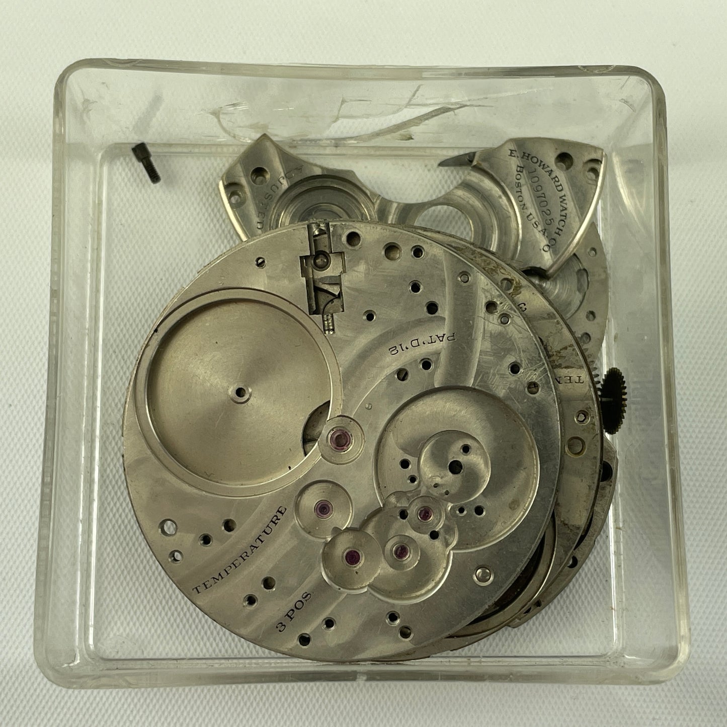 Lot 88- E. Howard Pocket Watch Parts