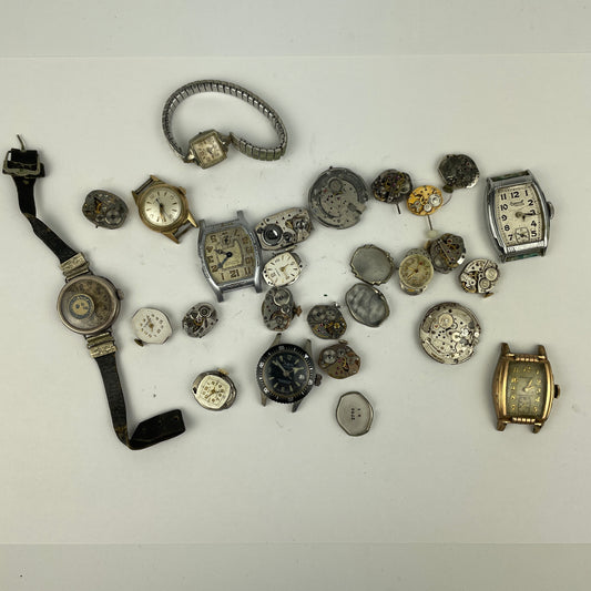 Lot 51- Men’s & Ladies Vintage Mechanical Wristwatch Movements (22)