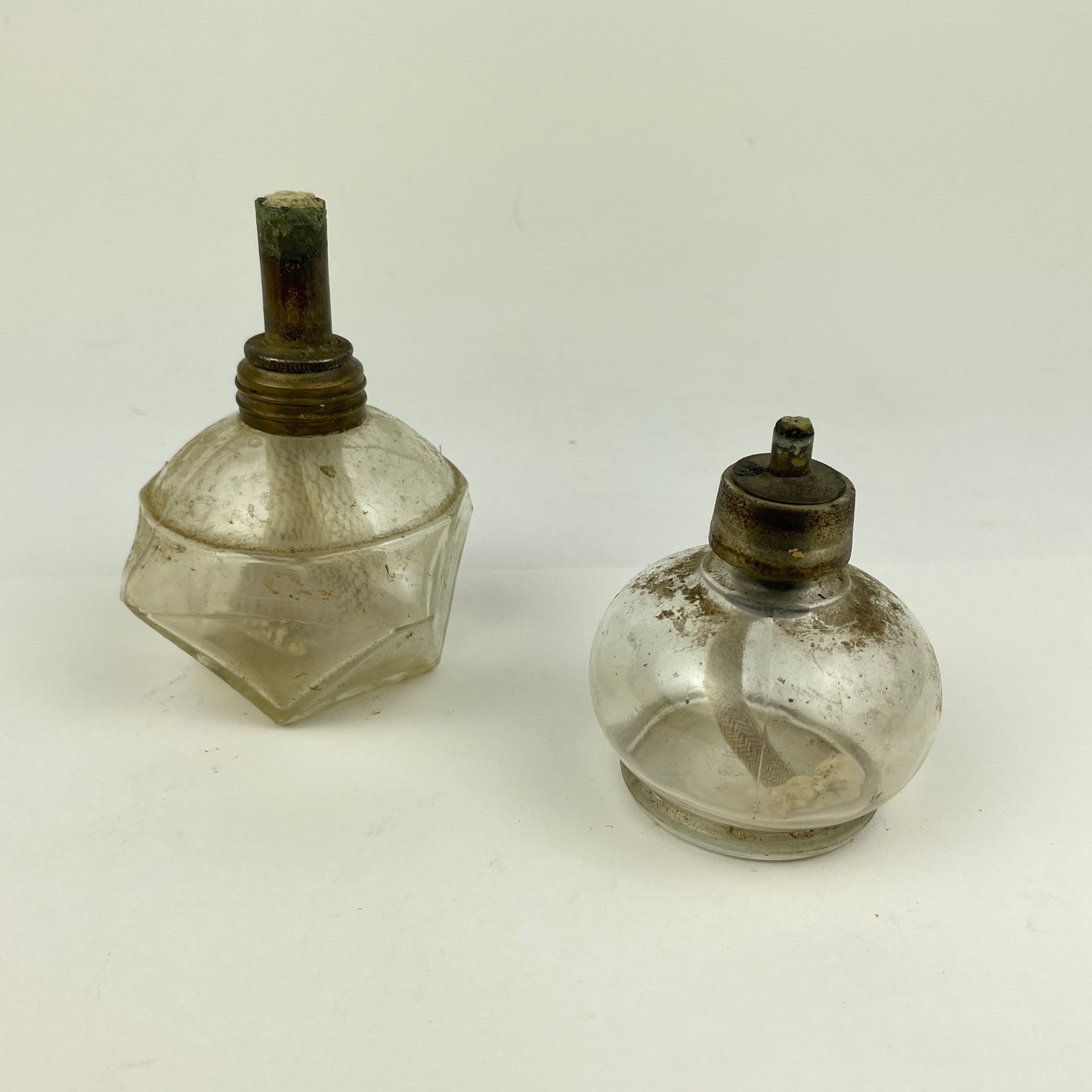 Vintage Alcohol Lamps, set of (2)