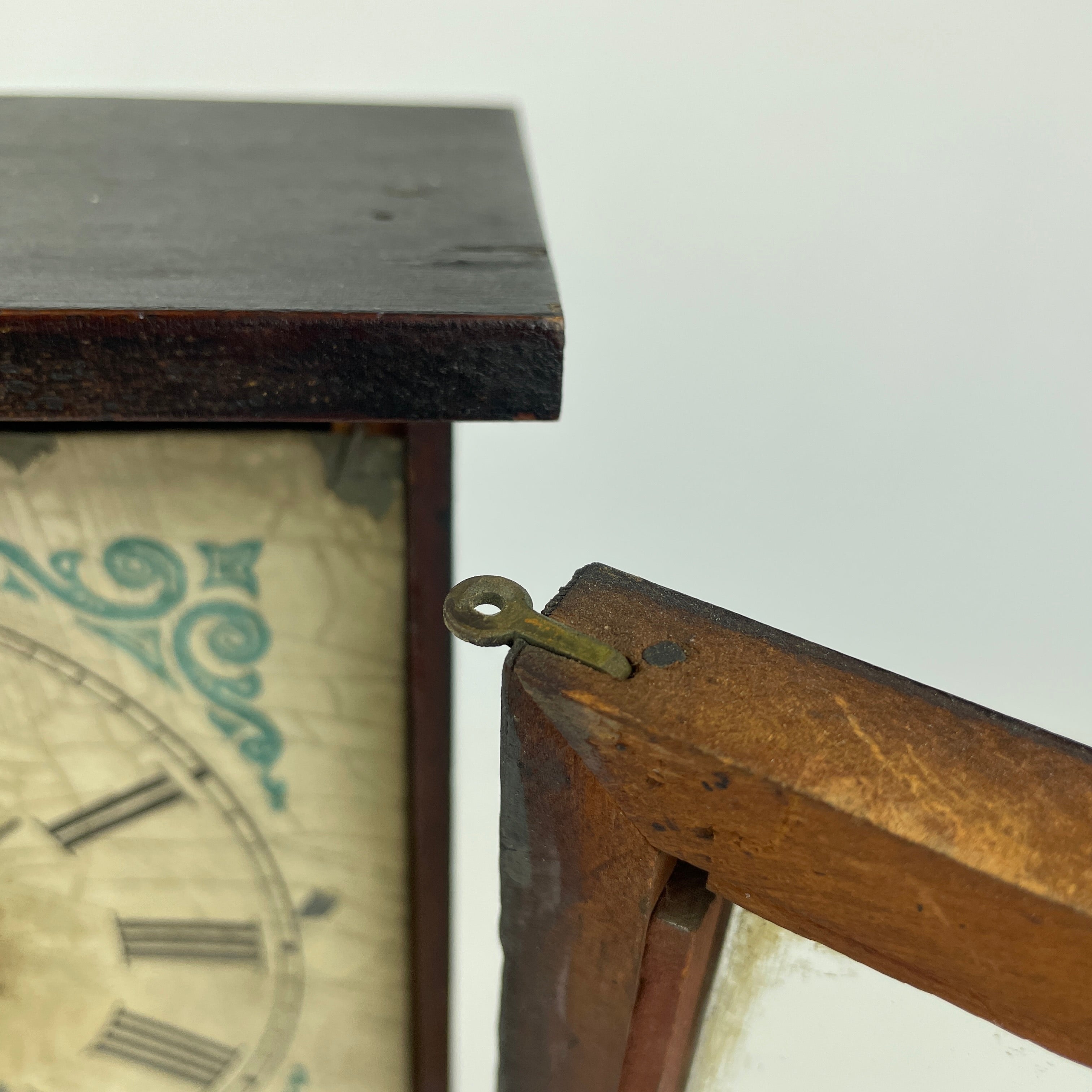 Lot 67 Waterbury Time Alarm 30 Hr Cottage Clock Watchpartsrus lot-67-waterbury-time-alarm-30-hr-cottage-clock-watchpartsrus