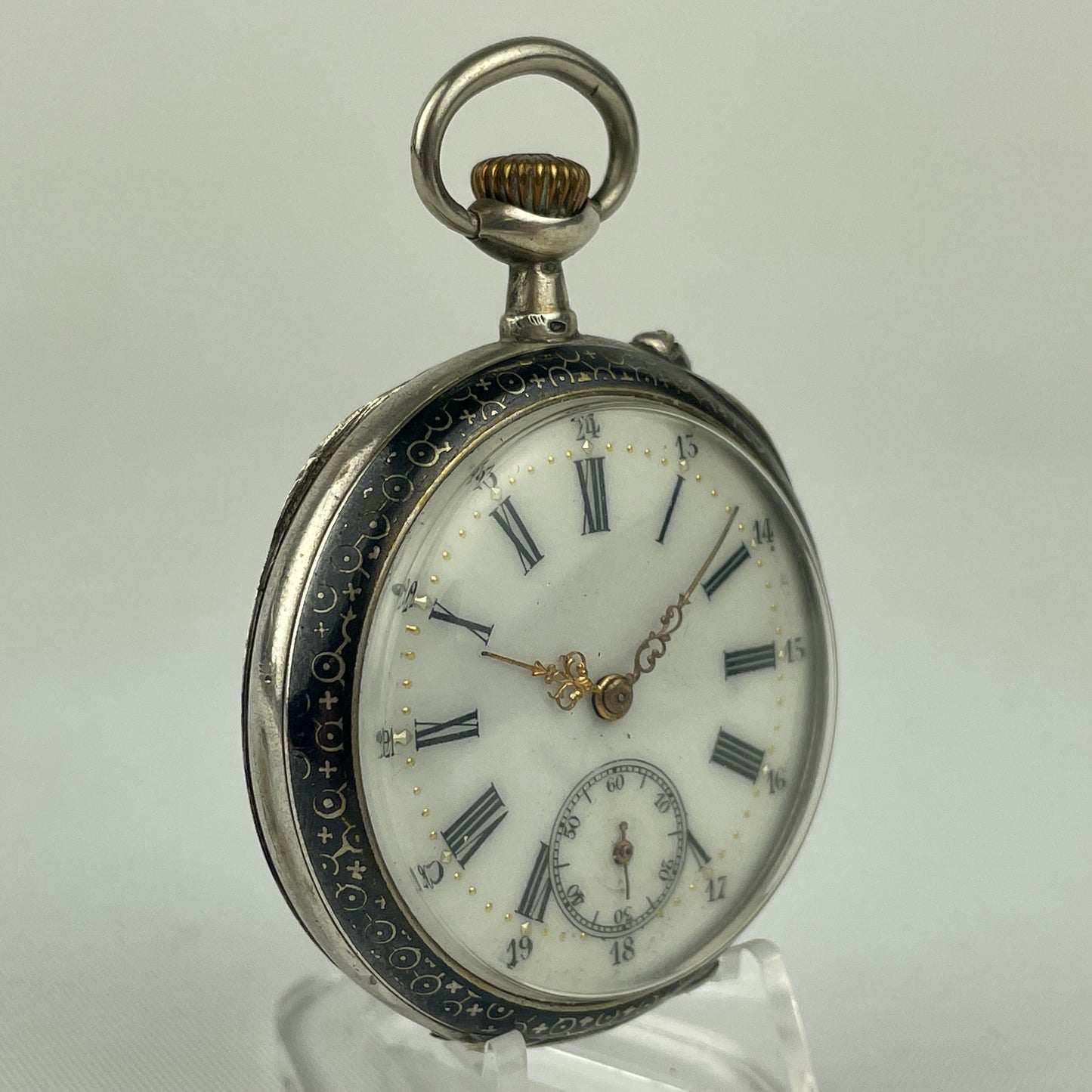 Lot 1- Swiss | 44 MM | 10J | Pocket Watch