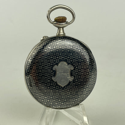 Lot 1- Swiss | 44 MM | 10J | Pocket Watch