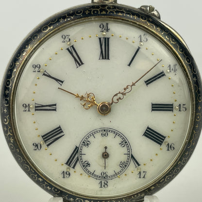 Lot 1- Swiss | 44 MM | 10J | Pocket Watch