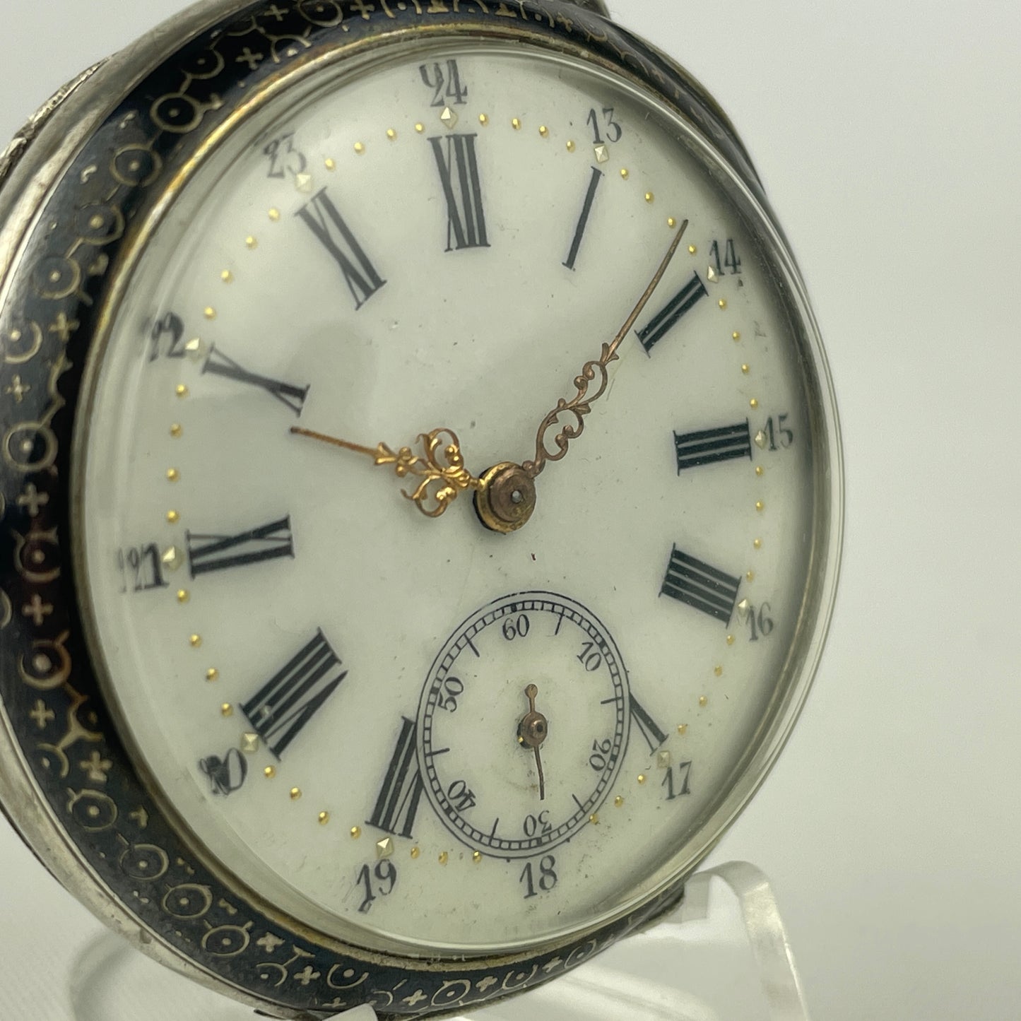 Lot 1- Swiss | 44 MM | 10J | Pocket Watch