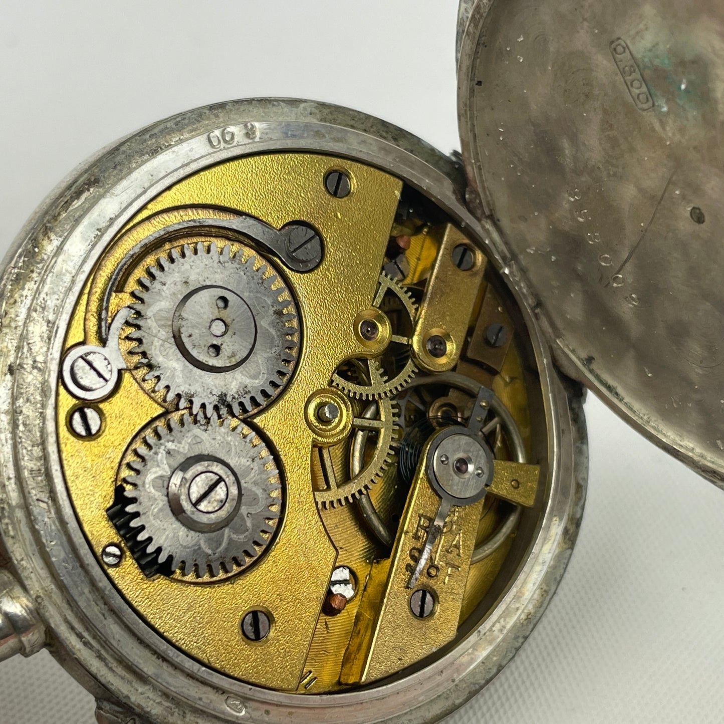 Lot 1- Swiss | 44 MM | 10J | Pocket Watch