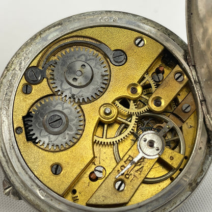 Lot 1- Swiss | 44 MM | 10J | Pocket Watch