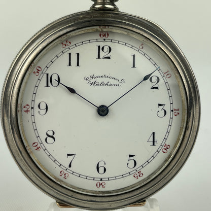 Lot 70- Waltham | 6S | 7J | Stem Wind & Stem Set Coin Silver Ladies' Pocket Watch