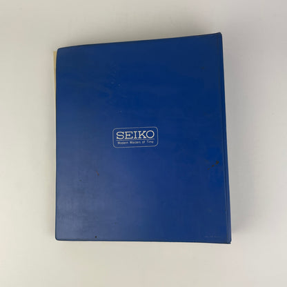 Lot 18- Seiko Watch Parts Catalogue Volume 1