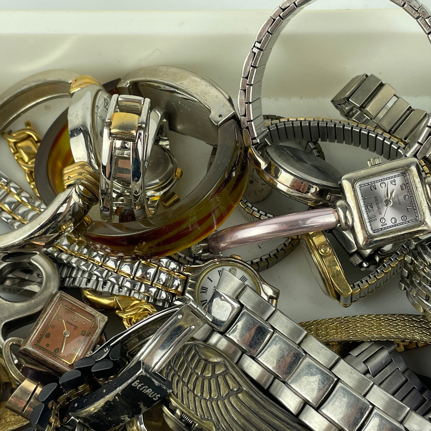 Lot 87- Large Selection of Quartz Wristwatches
