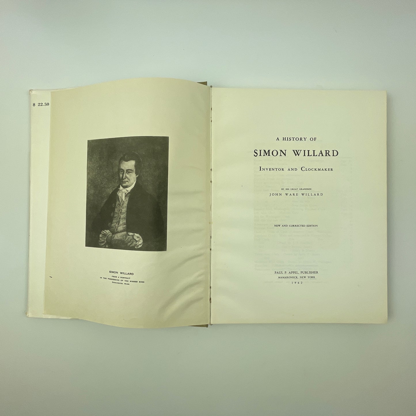 Oct Lot 104- Simon Willard and His Clocks | Book