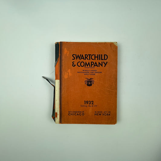 Oct Lot 24- Swartchild & Company 1932 Catalog No. B-177