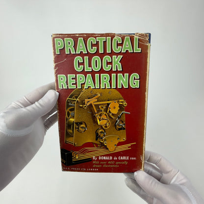 Oct Lot 66- Practical Clock Repairing | Book