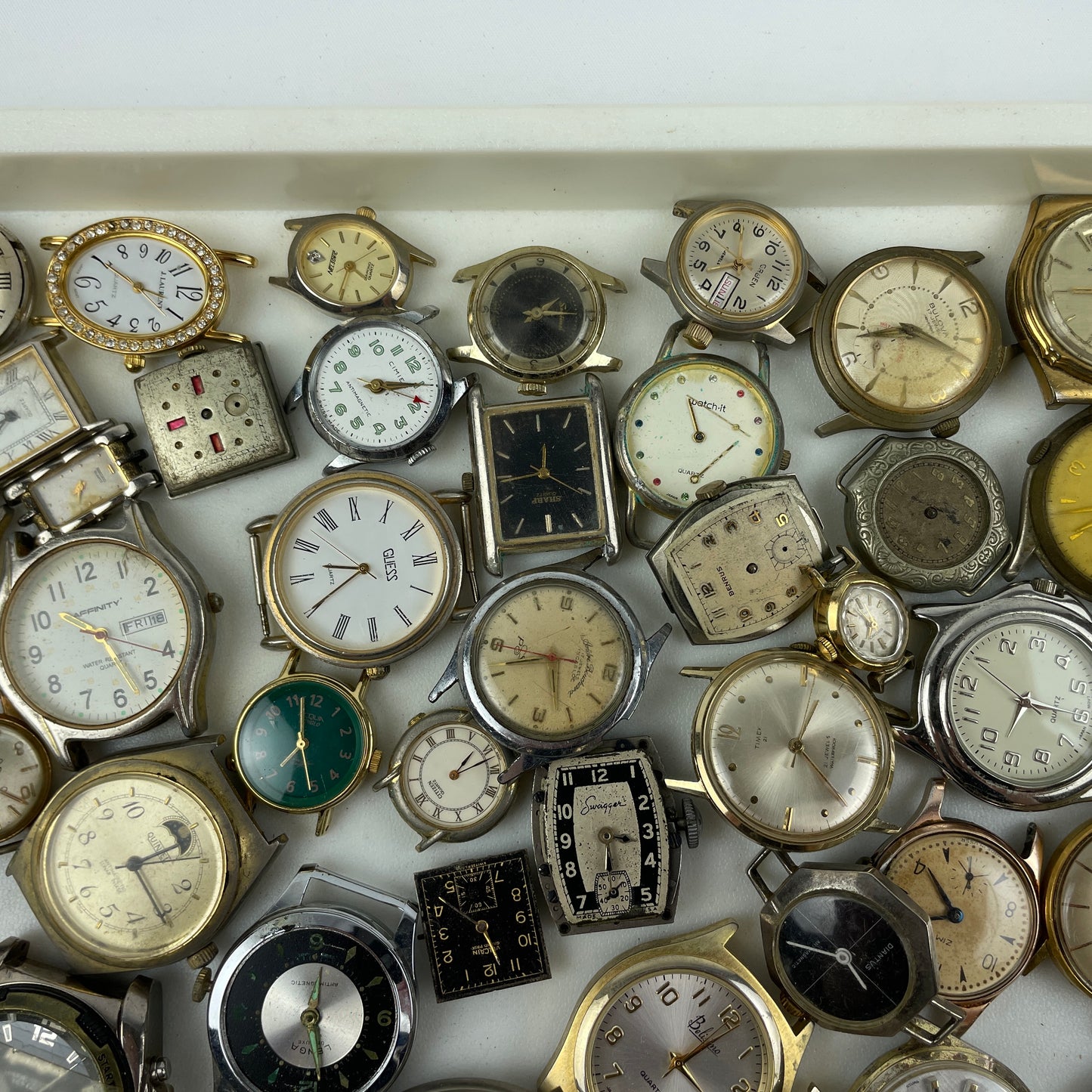 Oct Lot 50- Assorted American & Swiss Wristwatches