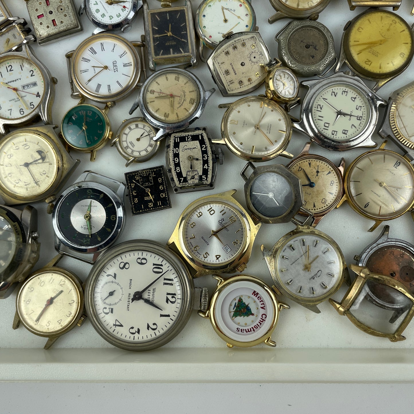 Oct Lot 50- Assorted American & Swiss Wristwatches