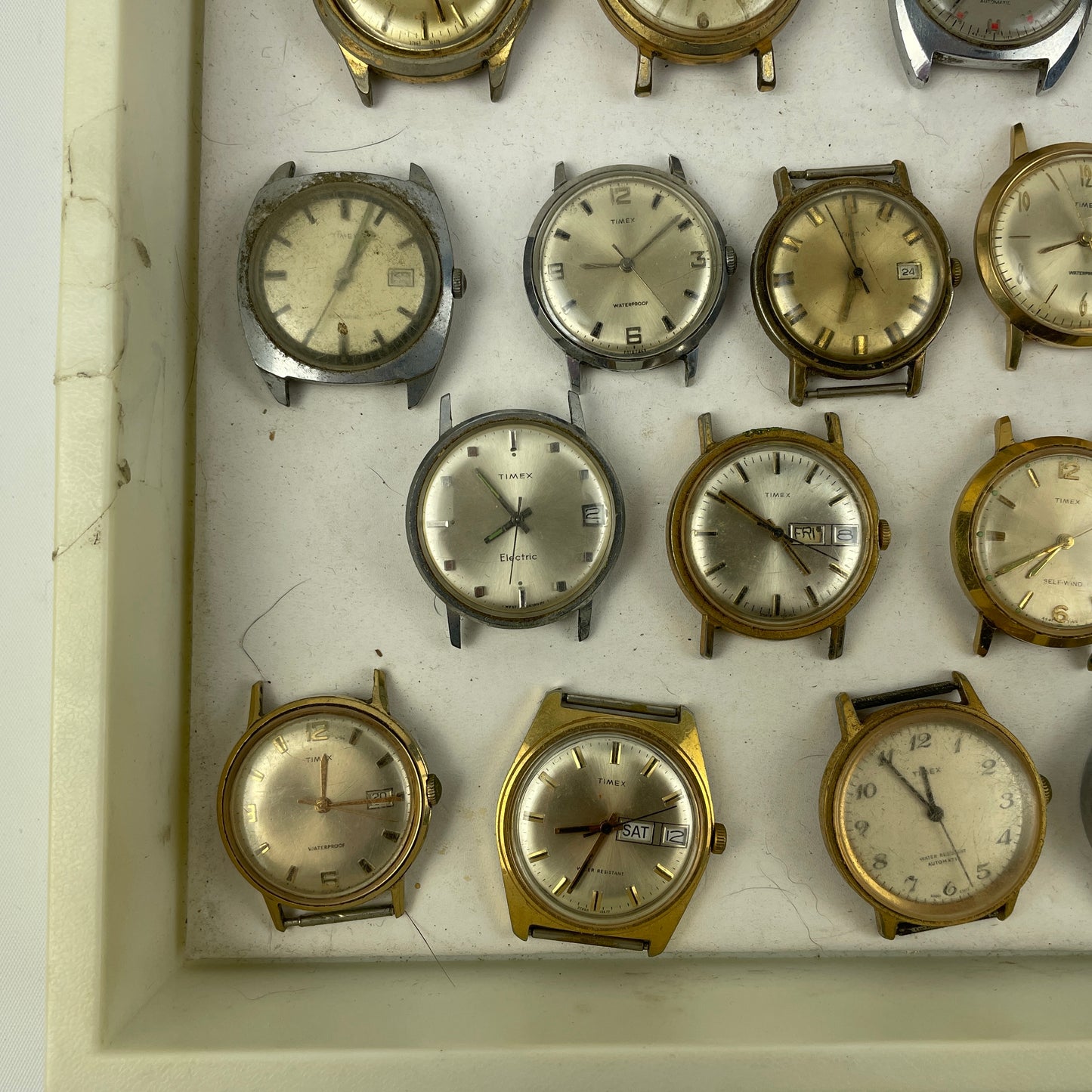 Oct Lot 79- Men’s Timex Mechanical Wristwatches