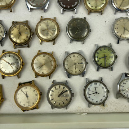 Oct Lot 79- Men’s Timex Mechanical Wristwatches